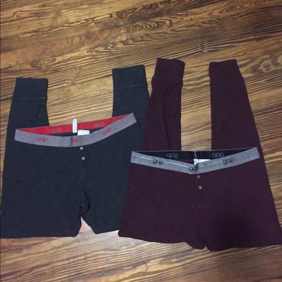 Set of 2 Gap Thermal Leggings Size Large - Picture 2 of 4